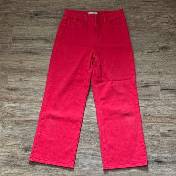 Just USA Women’s Bold Pink Jeans - Picture 1 of 4